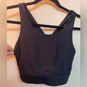 Fabletics Black Sports Bra size large